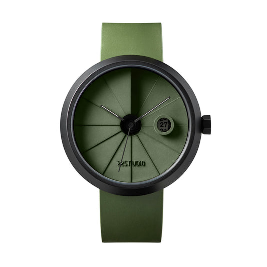 4D Concrete Watch 44mm Moss Edition