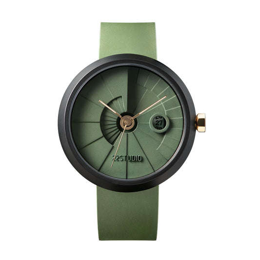 4D Concrete Watch Decade Anniversary Edition - Moss