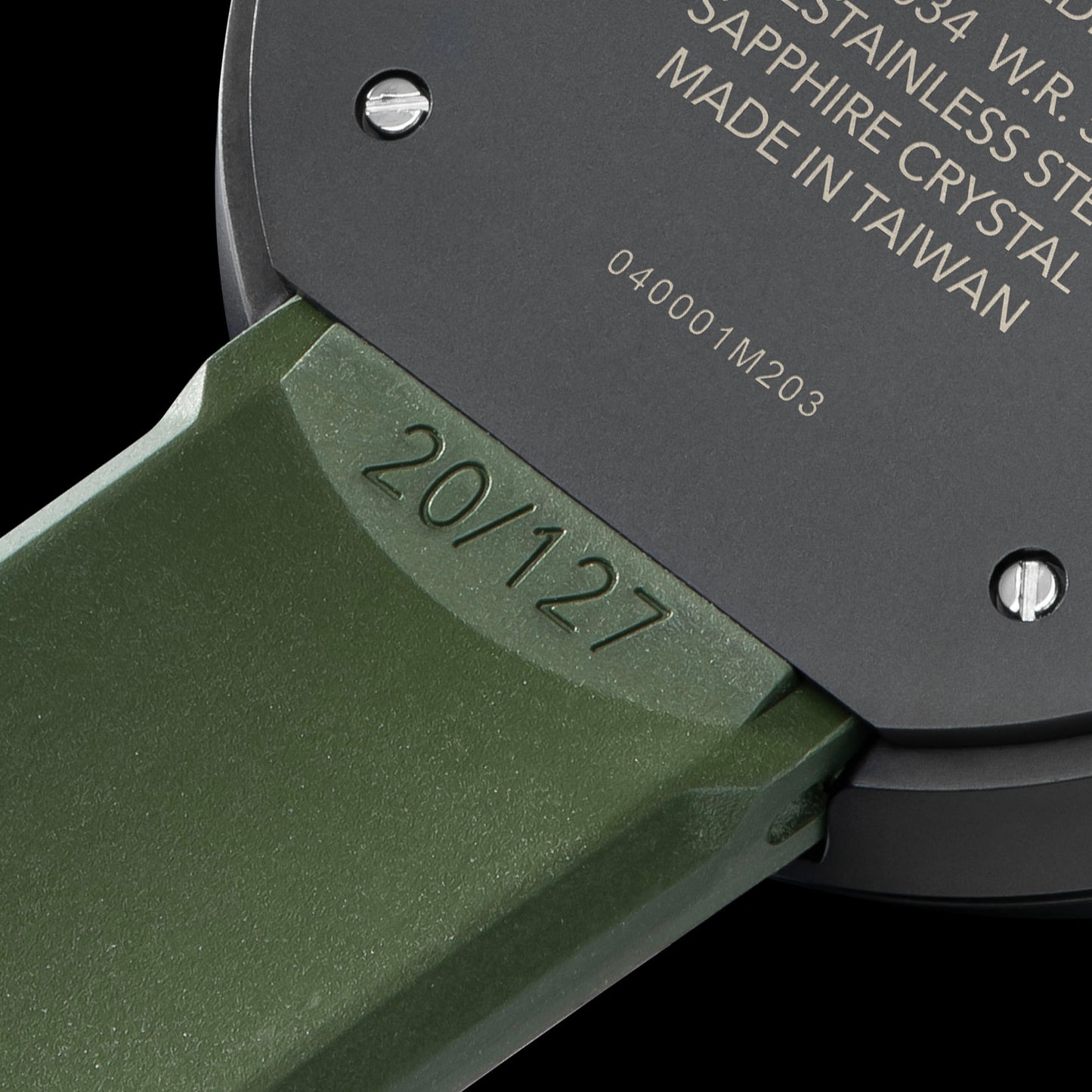 4D Concrete Watch Decade Anniversary Edition - Moss