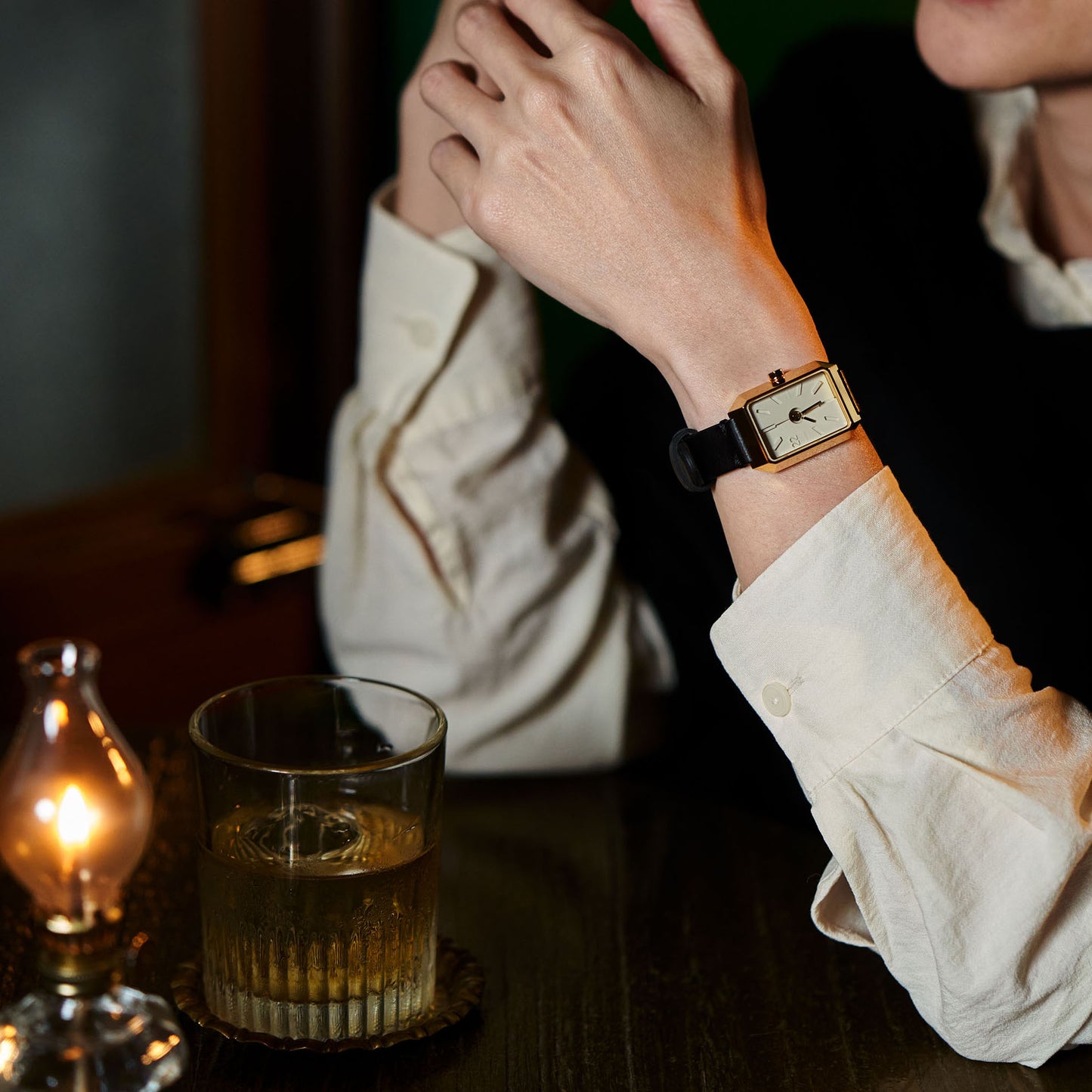 Ups & Downs Rectangular Concrete Watch_Jazz Edition