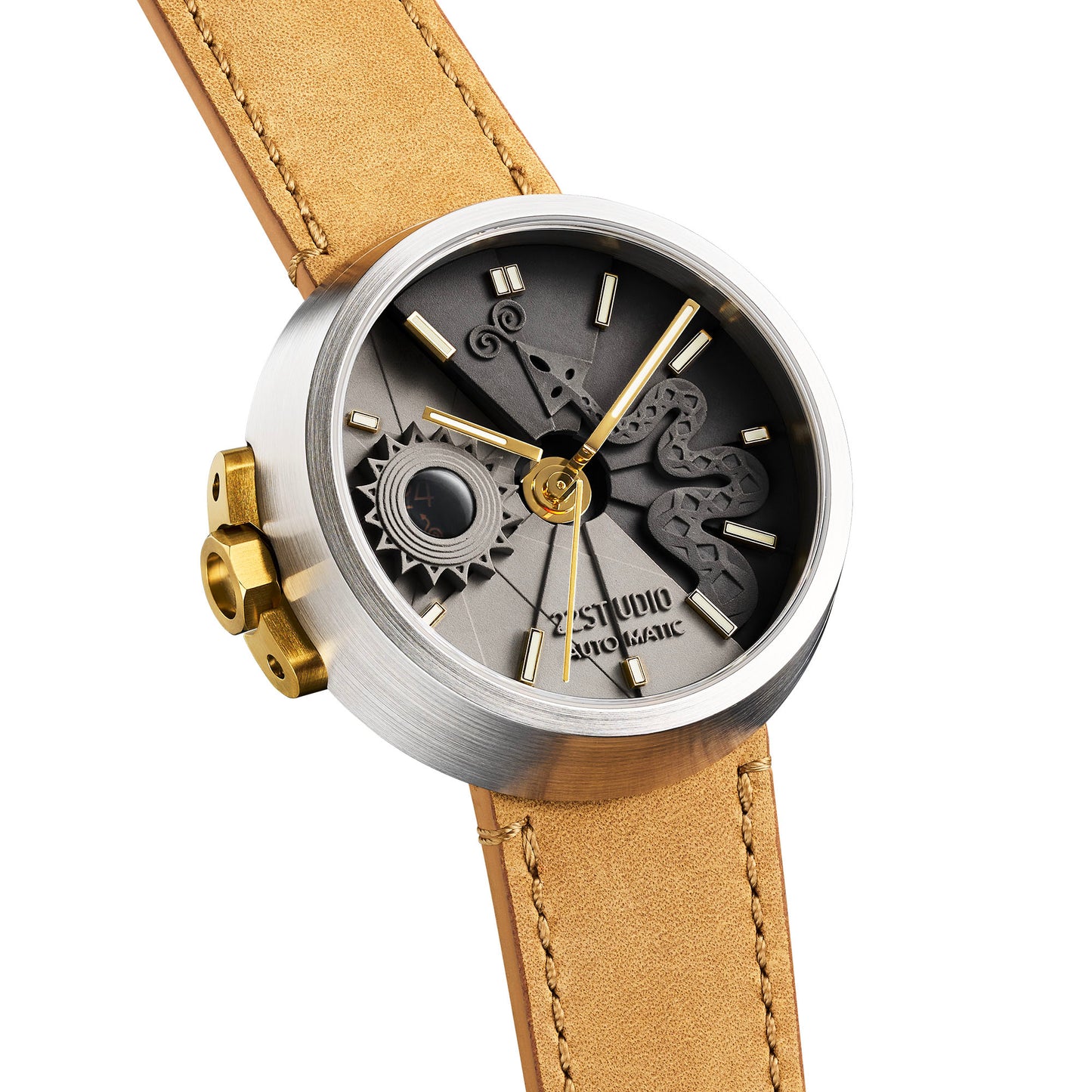 4D Concrete Watch Automatic 45mm Snake Edition_Twilight
