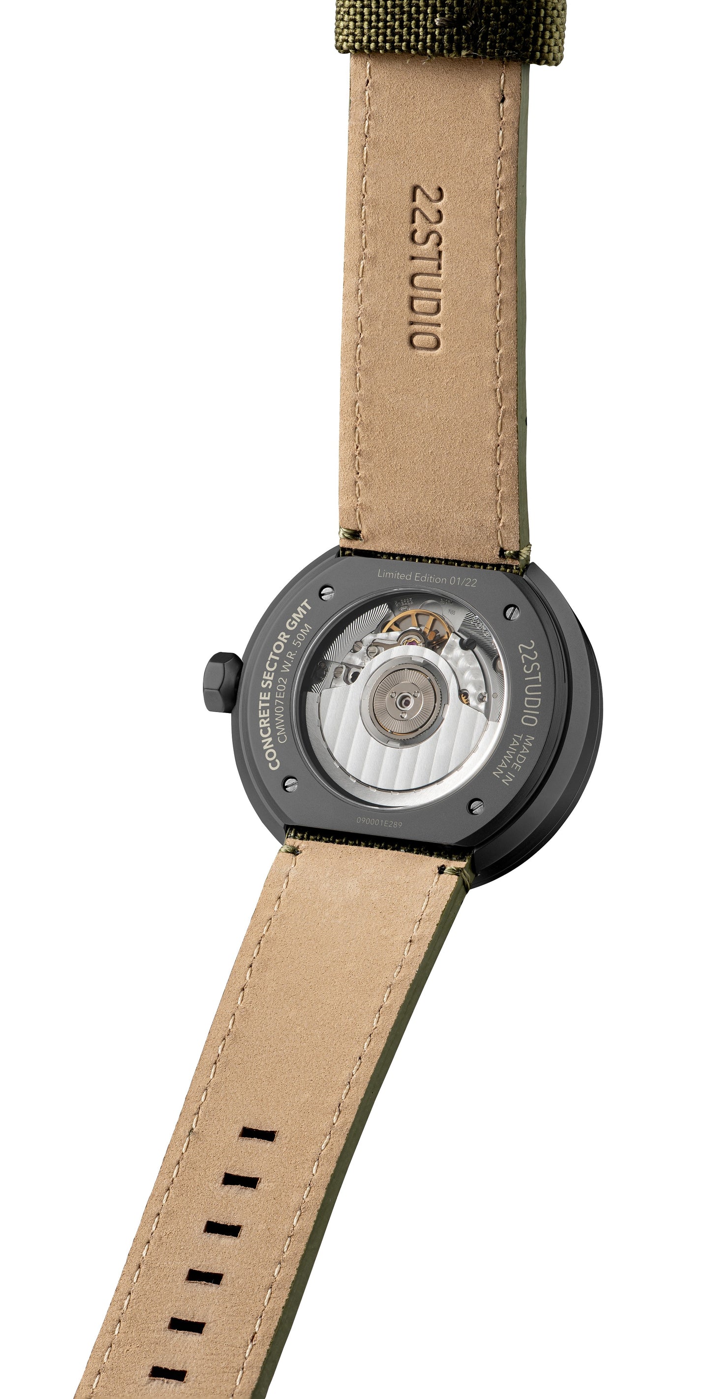 Concrete Sector Watch 43mm GMT Automatic Field Edition