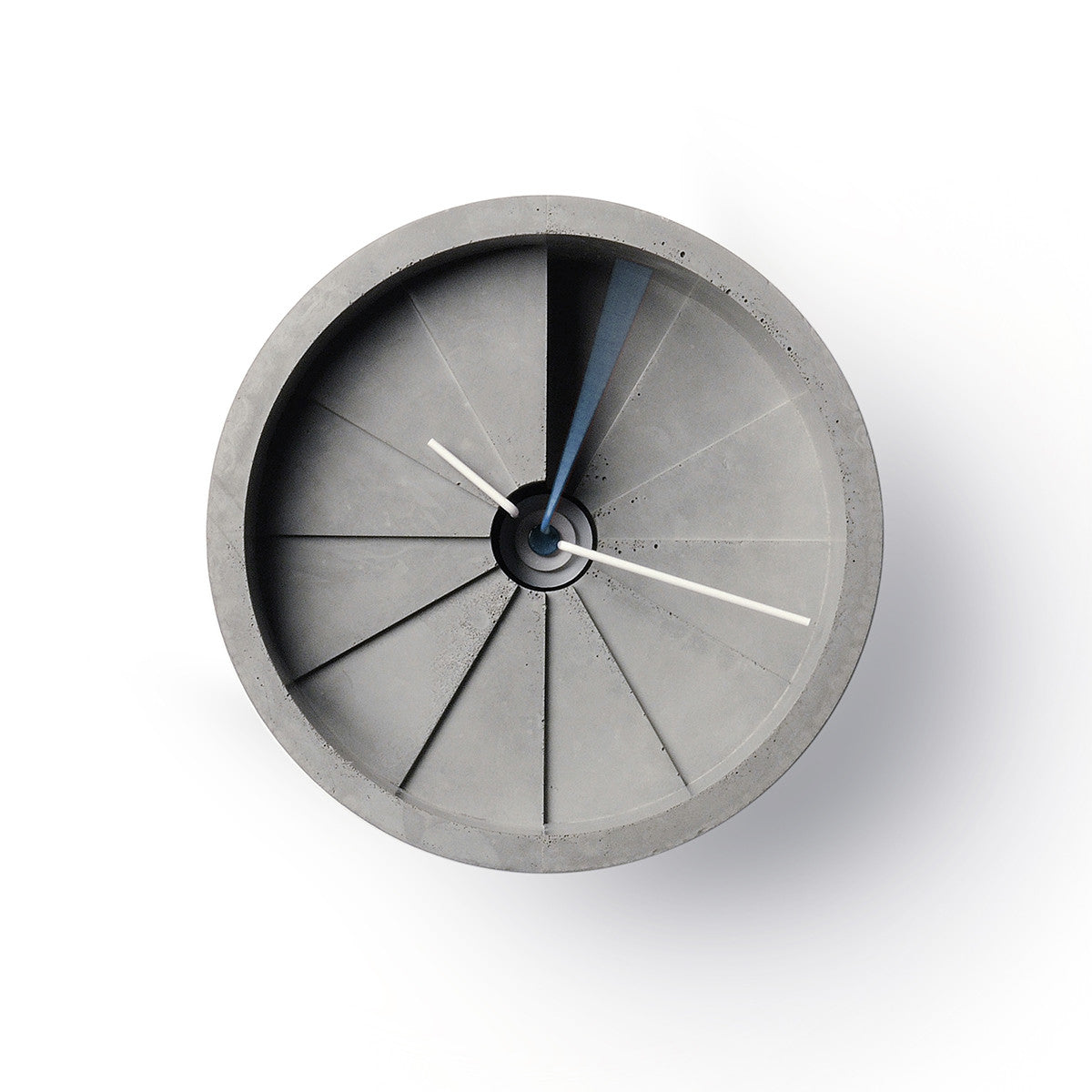 4th Dimension Wall Clock (Blue/ Gray)