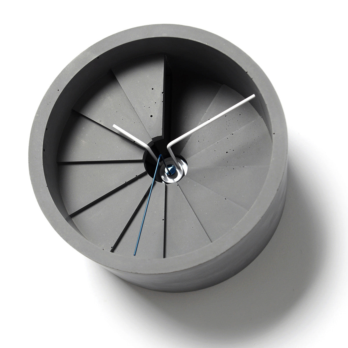 4th Dimension Wall Clock (Blue/ Gray)