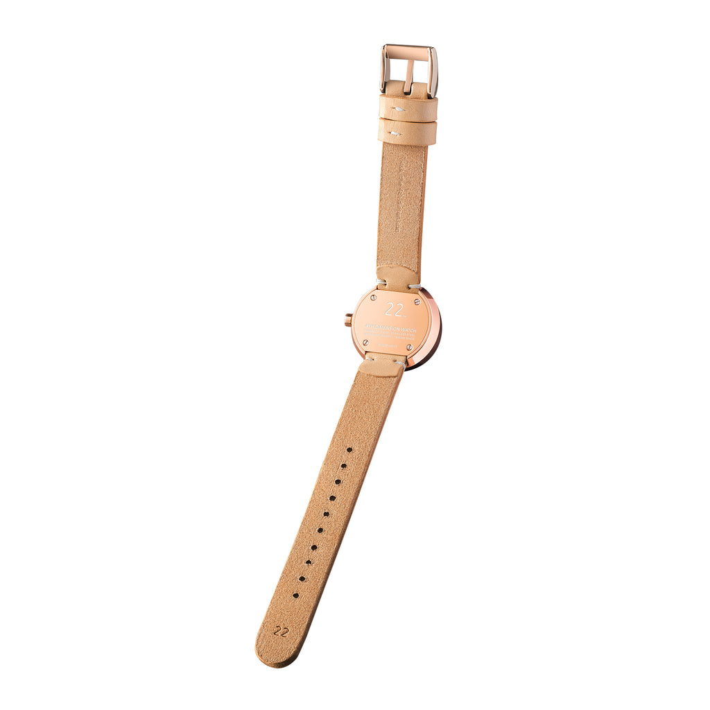 4D Concrete Watch 30mm Milktea Edition