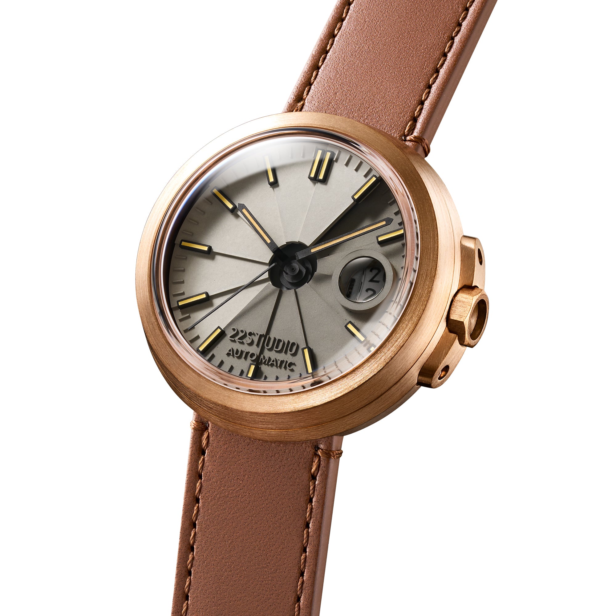 ダン．パルトゥシュ　マーガレットII 4D Concrete Watch Automatic DUO_Bronze Explorer – 22STUDIO