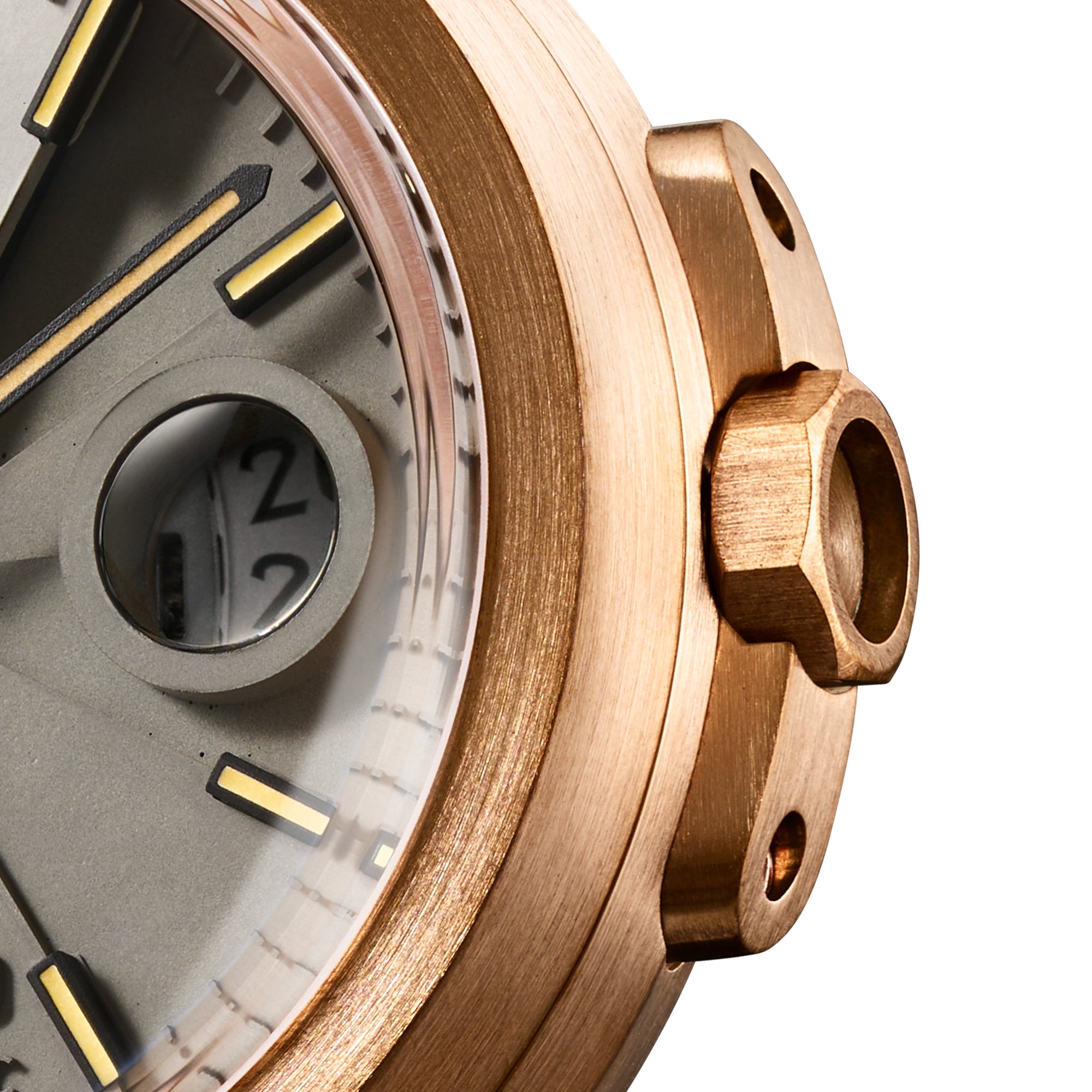 4D Concrete Watch Automatic DUO_Bronze Explorer – 22STUDIO