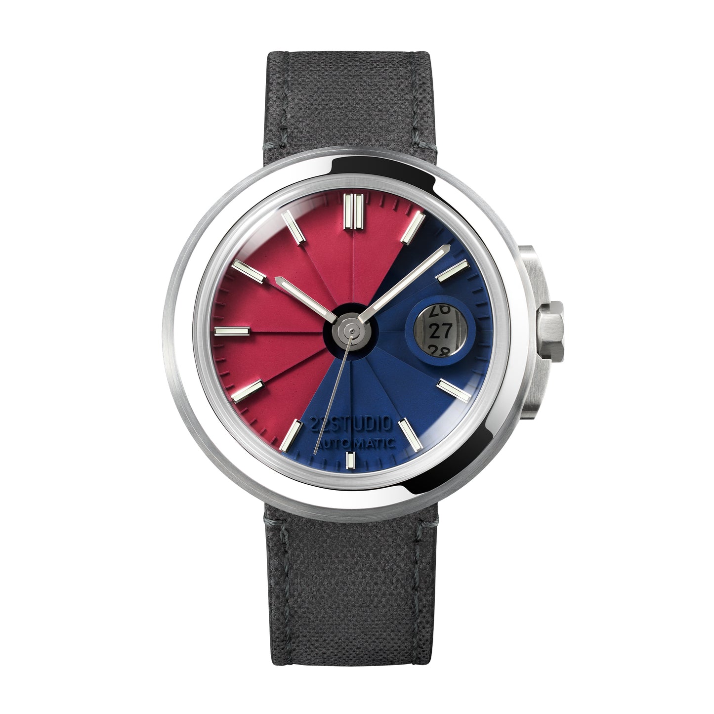 4D Concrete Watch Automatic DUO_Ice & Fire