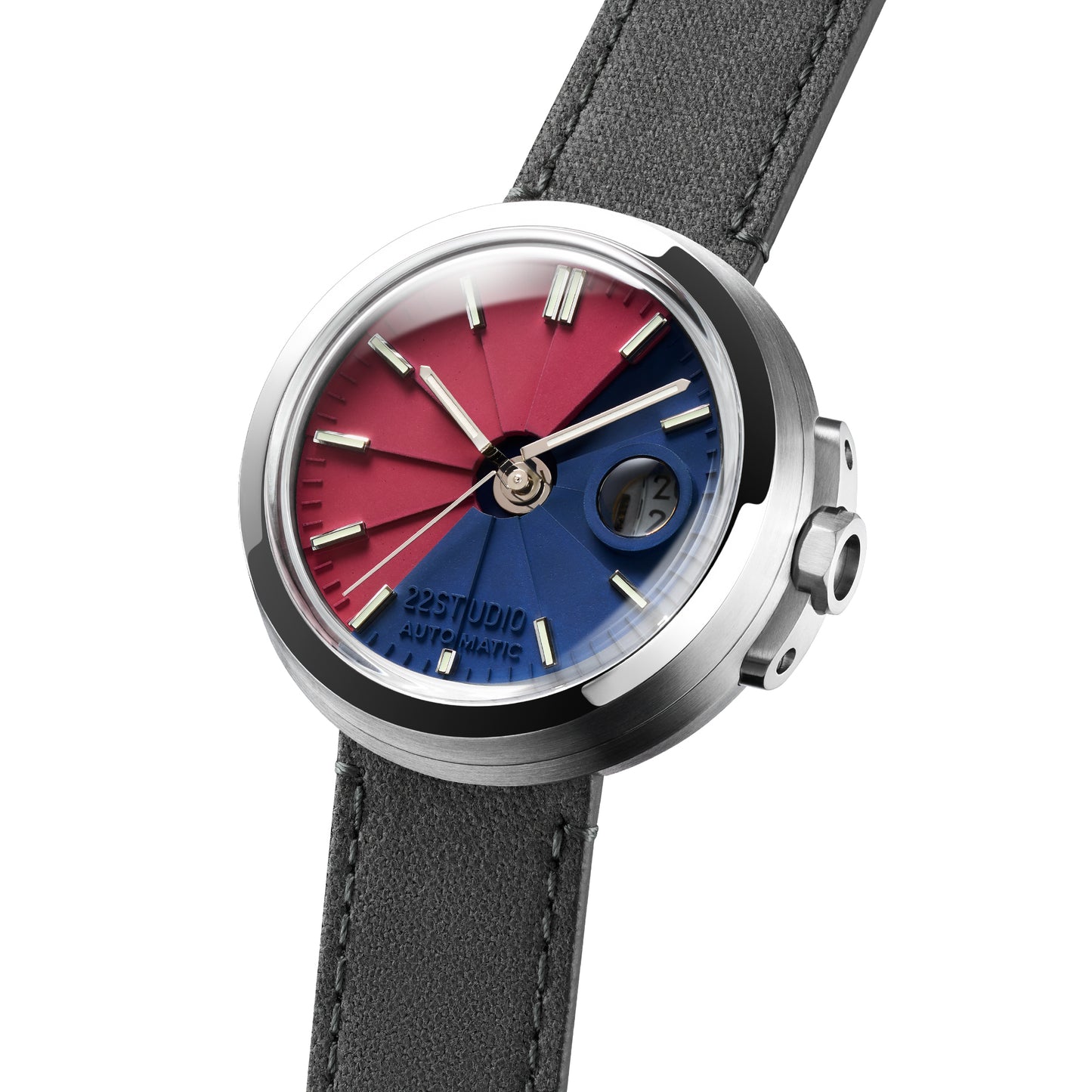 4D Concrete Watch Automatic DUO_Ice & Fire