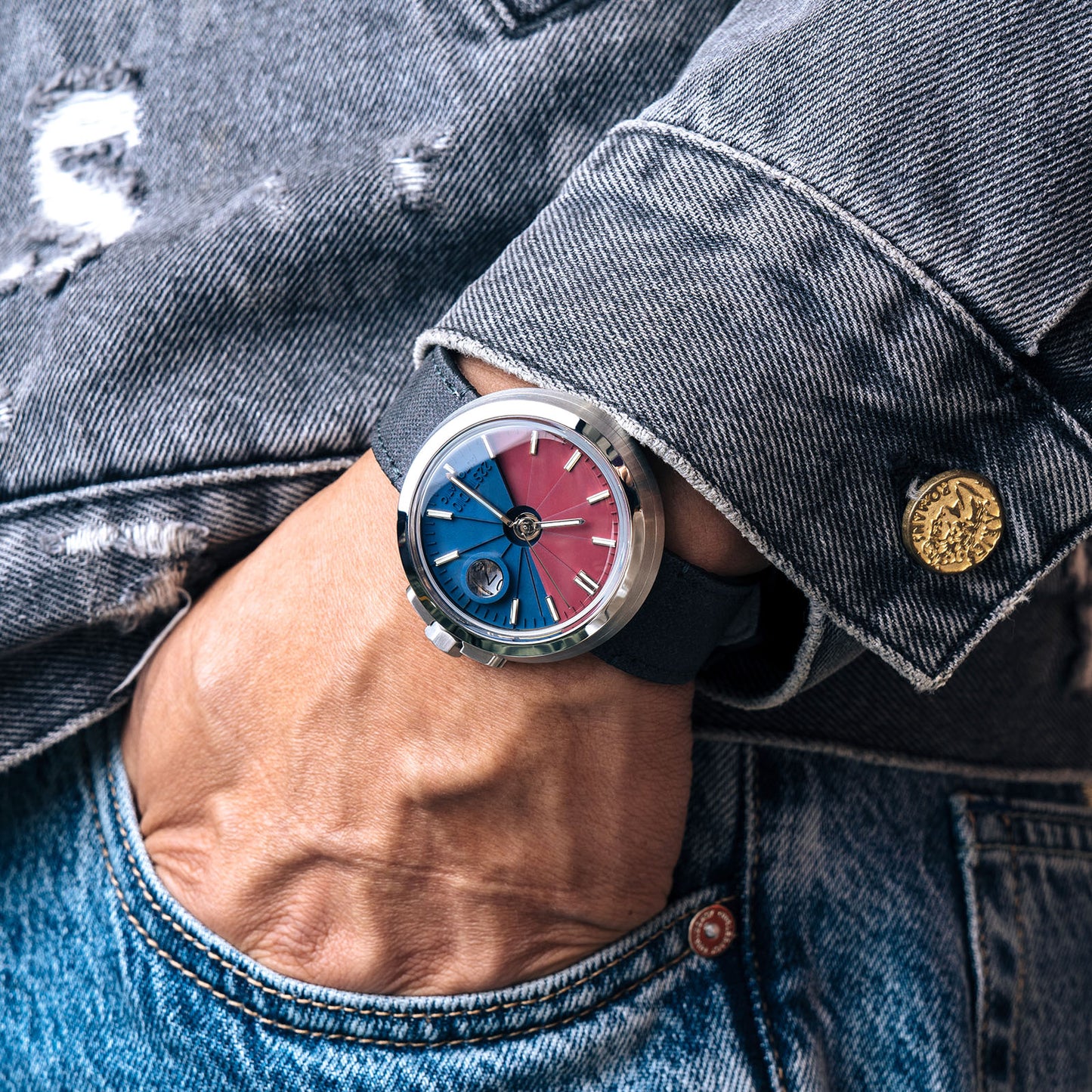 4D Concrete Watch Automatic DUO_Ice & Fire