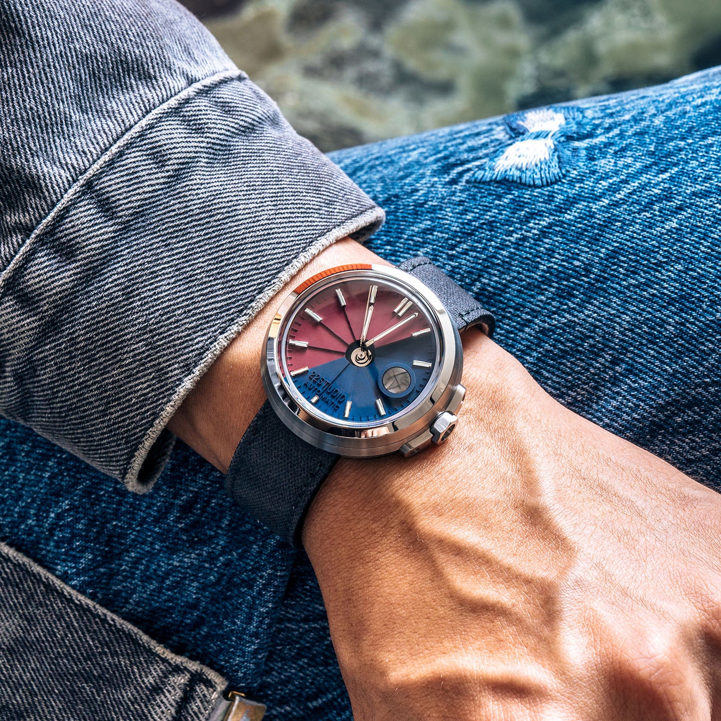 4D Concrete Watch Automatic DUO_Ice & Fire