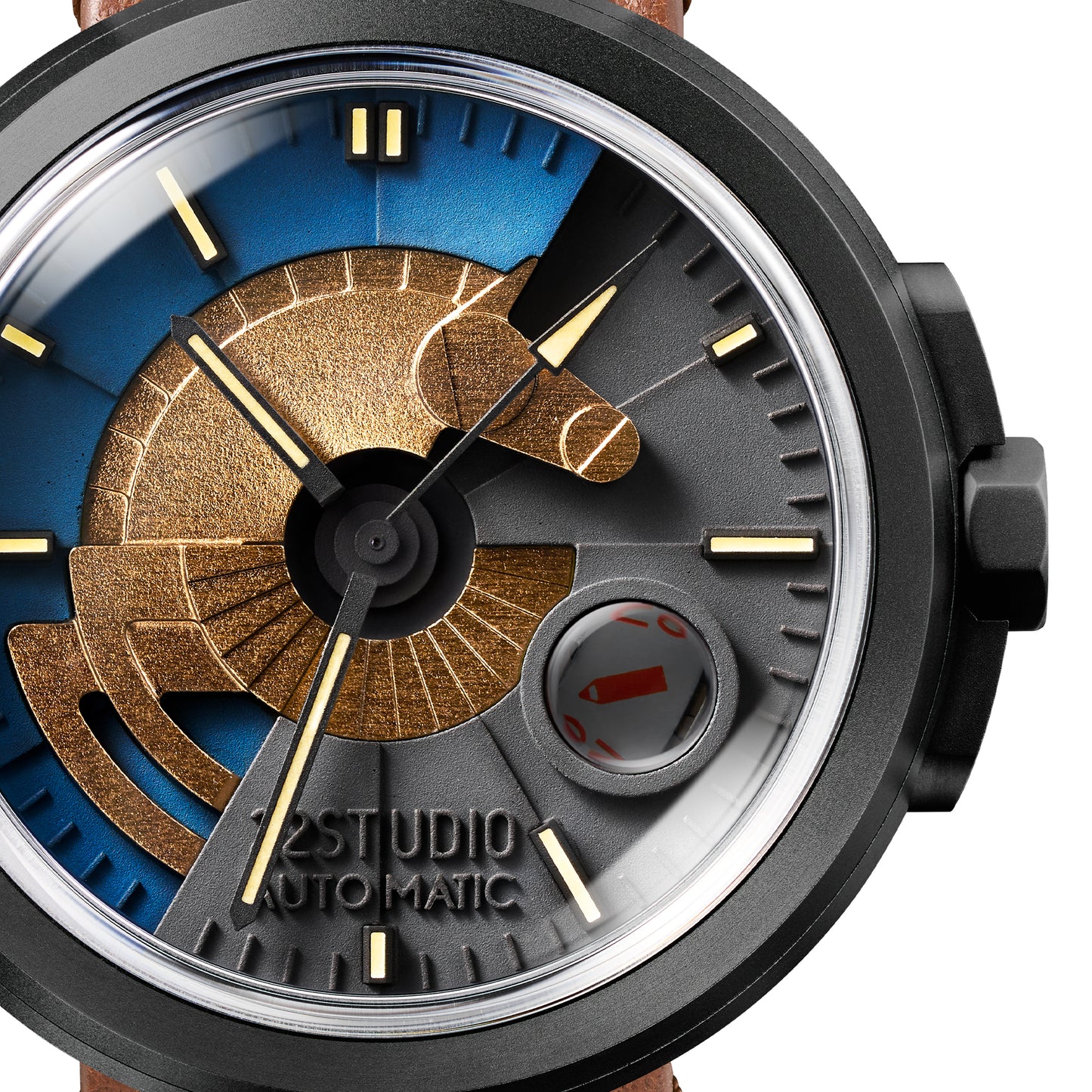 4D Concrete Watch Automatic 43mm Horse Edition_Golden Horse