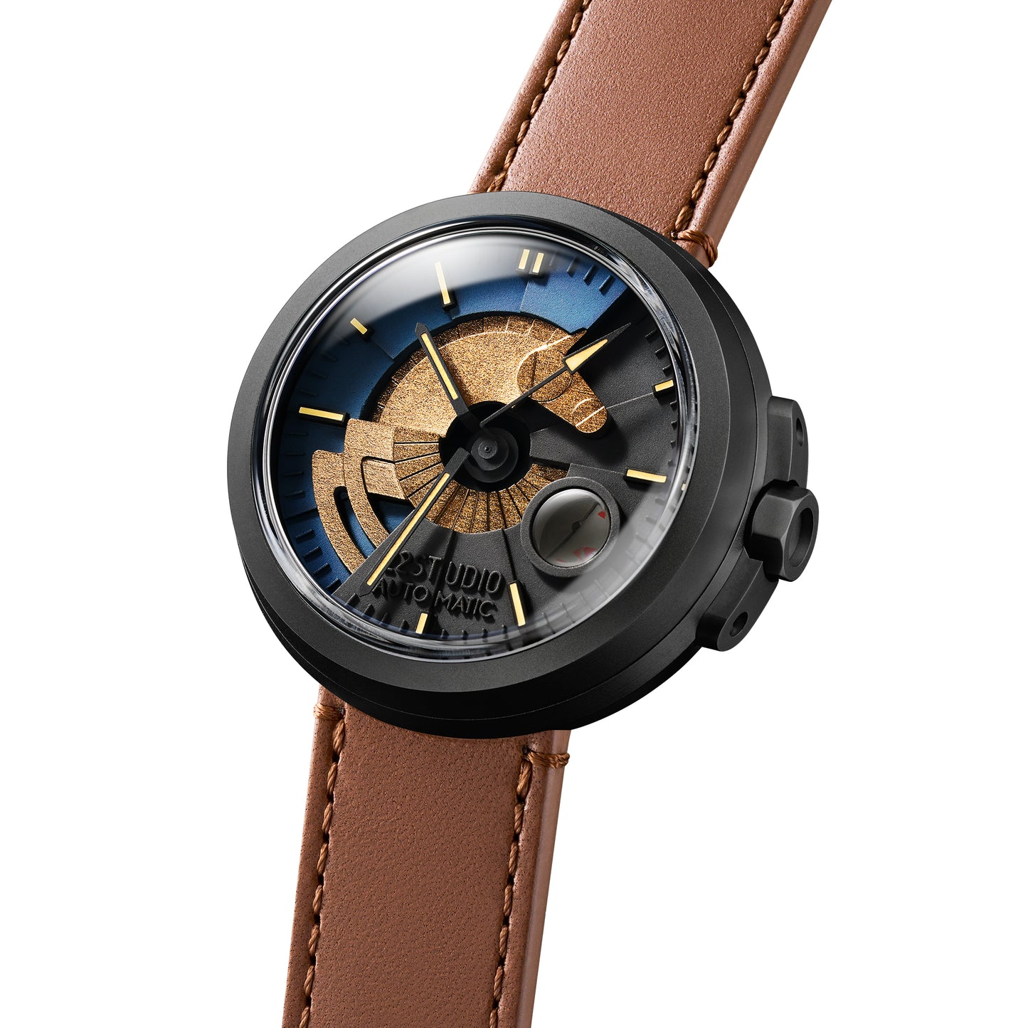 4D Concrete Watch Automatic 43mm Horse Edition_Golden Horse