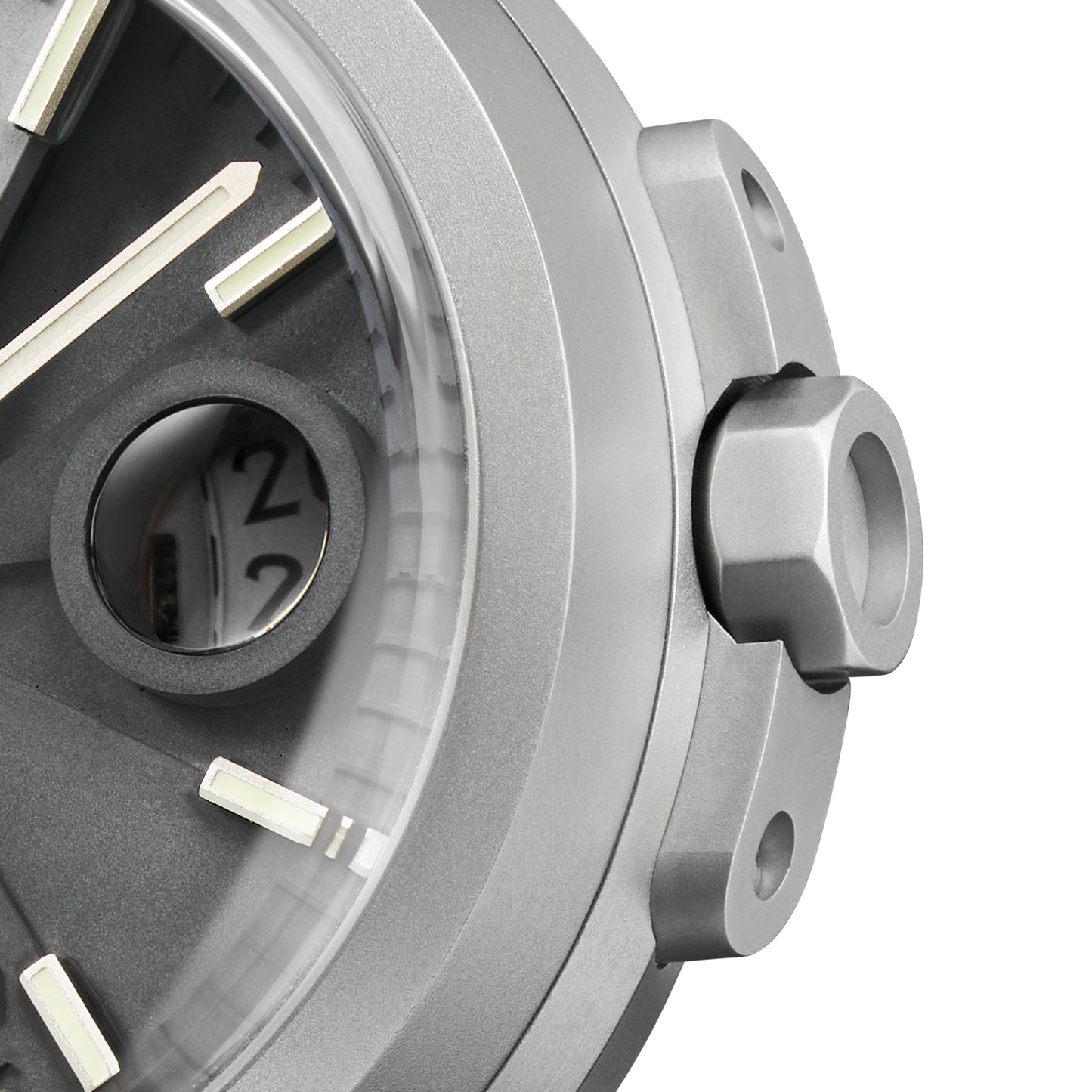 4D Concrete Watch Automatic DUO_Mist Grey
