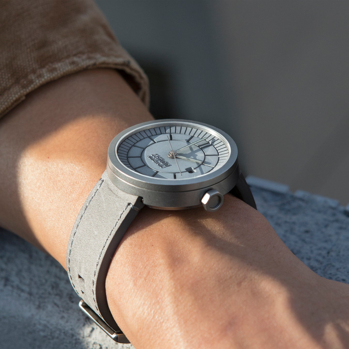 Concrete Sector Watch 43mm Automatic Concrete Grey Edition