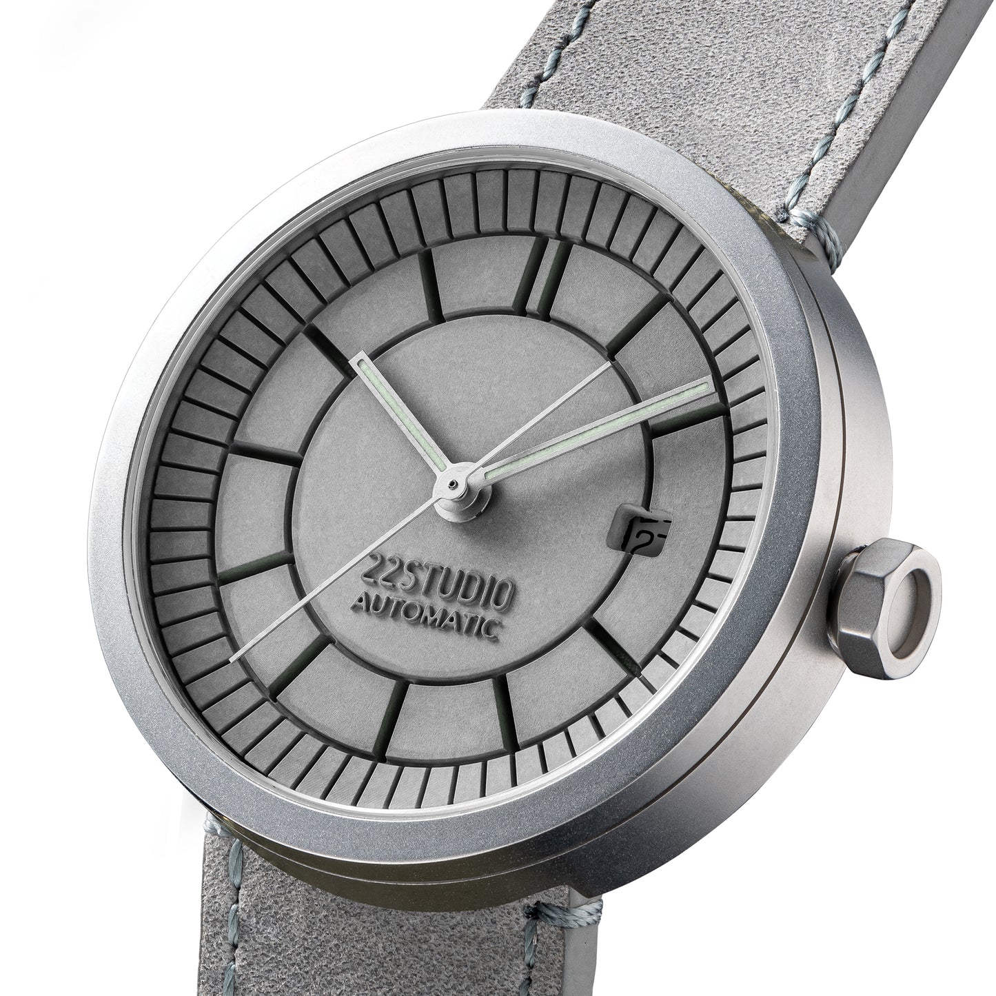 Concrete Sector Watch 43mm Automatic Concrete Grey Edition
