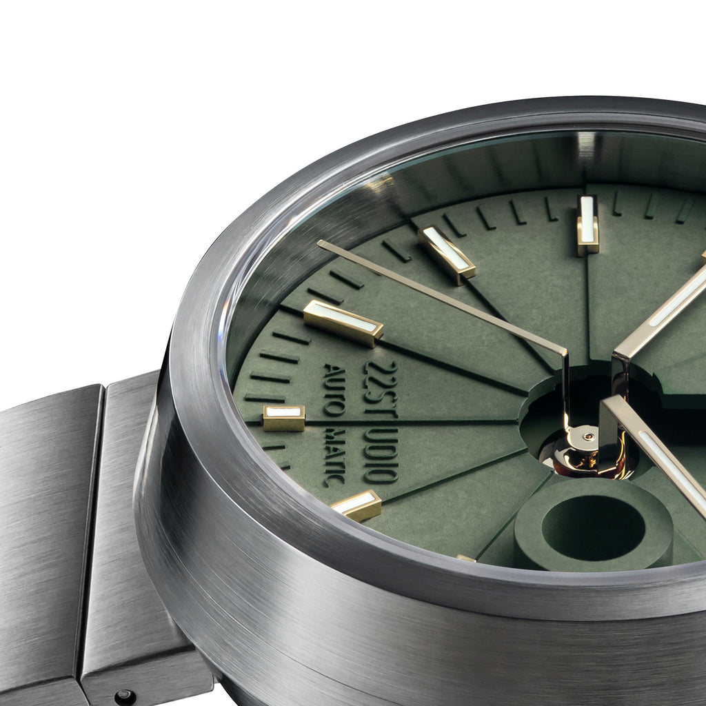 Concrete Watch Automatic 45mm Sport Edition_Pine Green