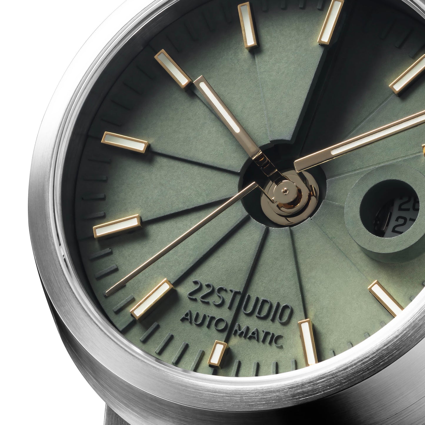 Concrete Watch Automatic 45mm Sport Edition_Pine Green