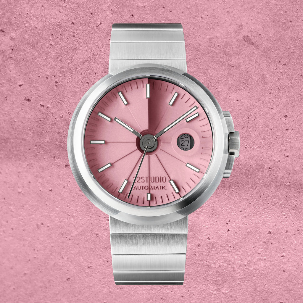 Concrete Watch Automatic 45mm Sport Edition_Blossom Pink
