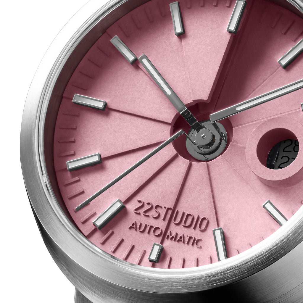 Concrete Watch Automatic 45mm Sport Edition_Blossom Pink
