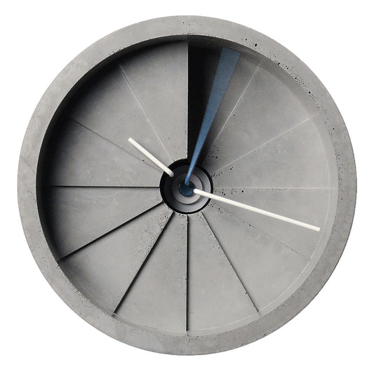 4th Dimension Wall Clock (Blue/ Gray)