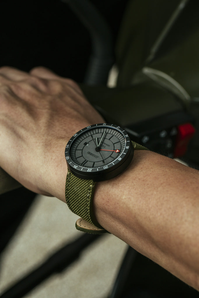 Concrete Sector Watch 43mm GMT Automatic Field Edition