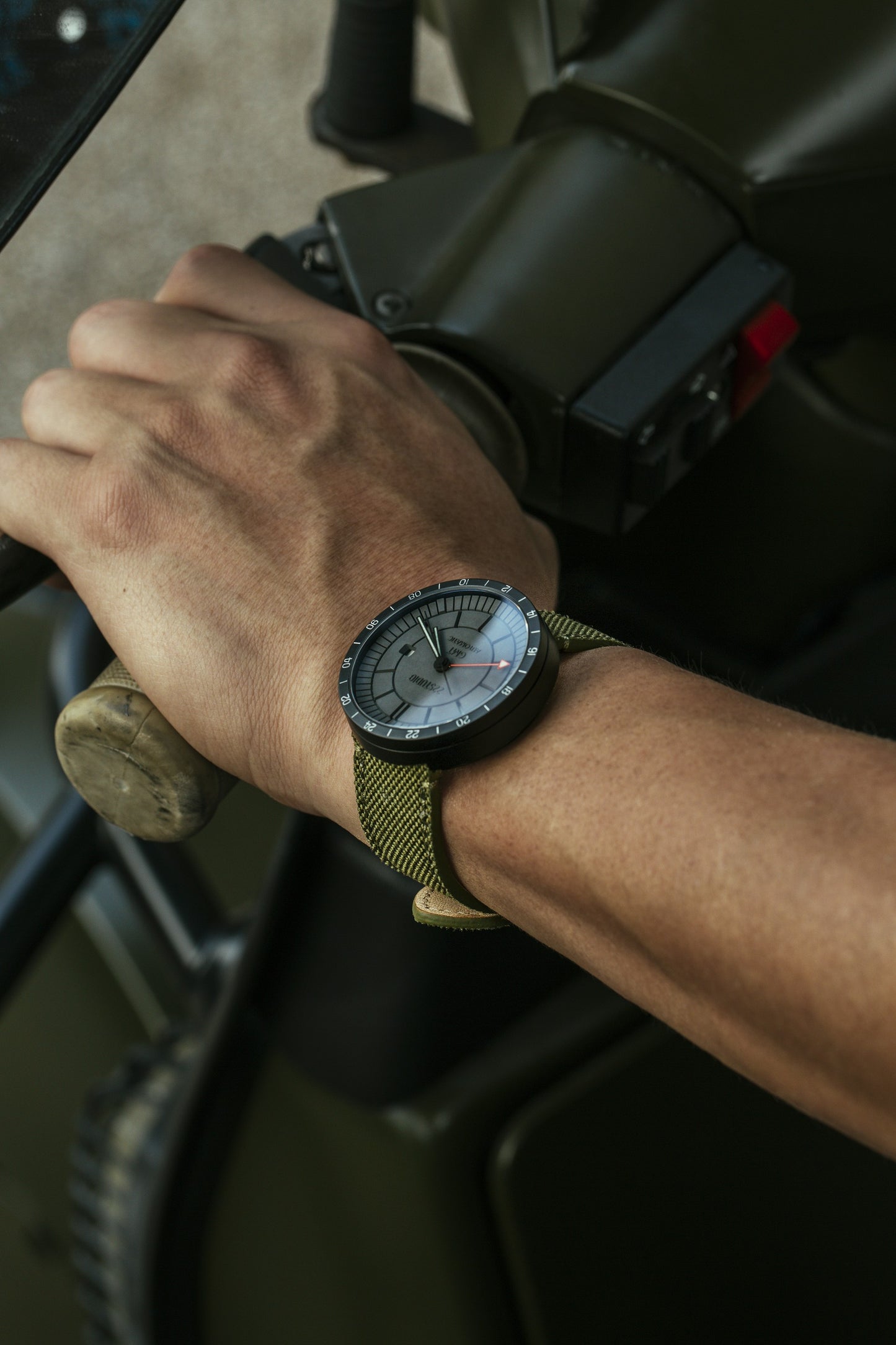 Concrete Sector Watch 43mm GMT Automatic Field Edition